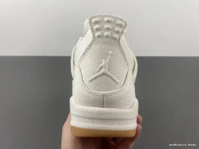 Cheap Air Levi's Jordan 4 AO2571-100 'White' x 0623